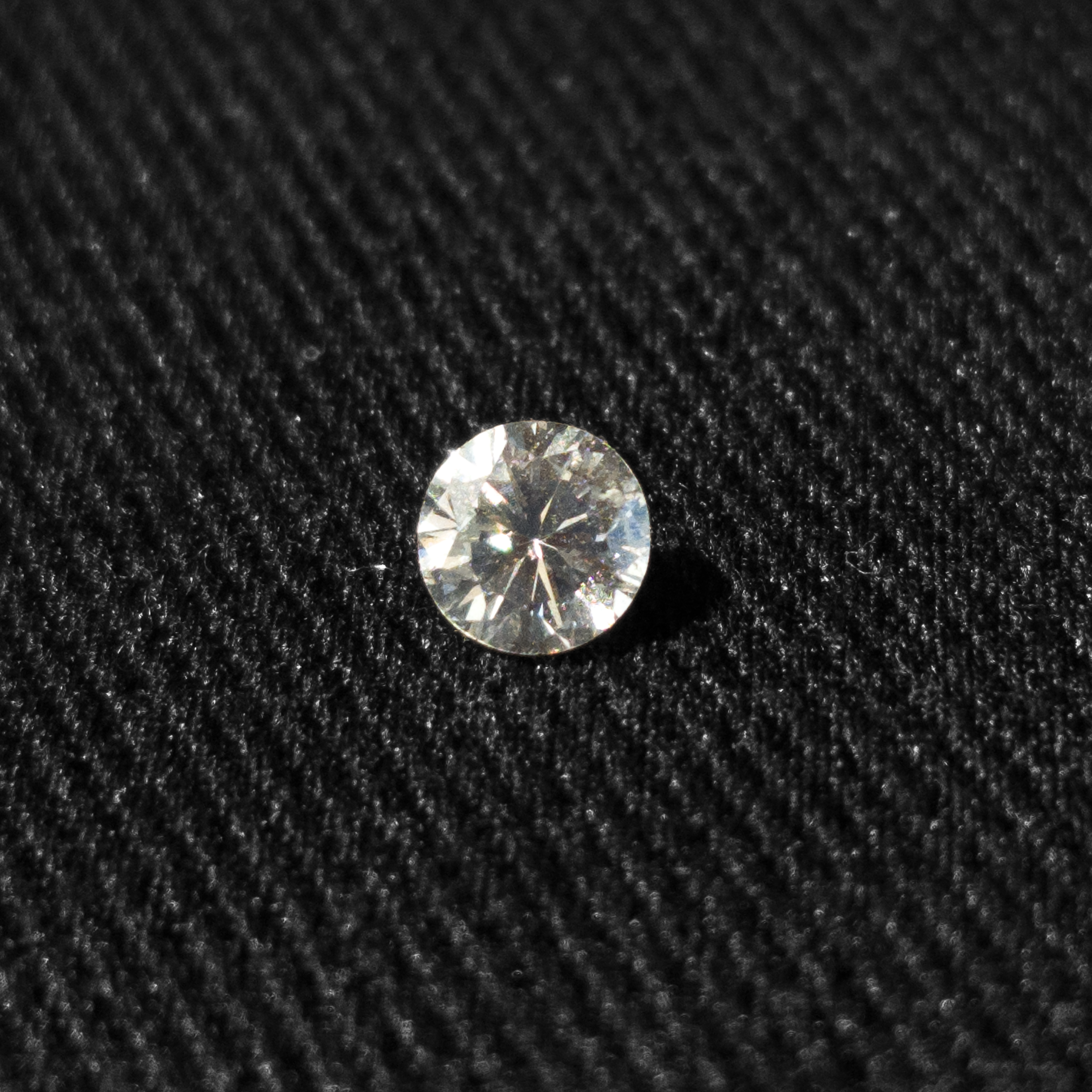 Diamante Natural Talla Redonda — 0,27 Ct