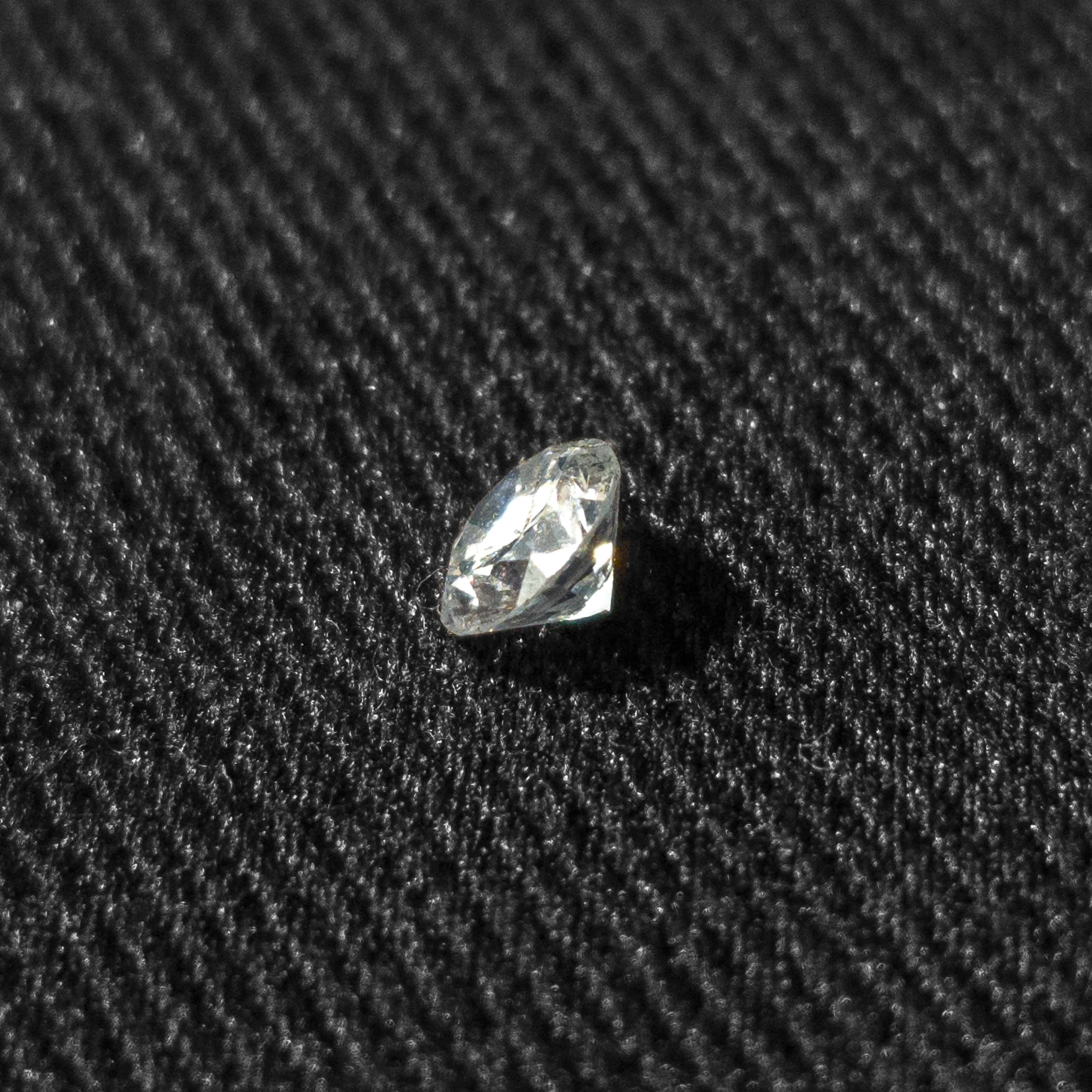 Diamante Natural Talla Redonda — 0,27 Ct