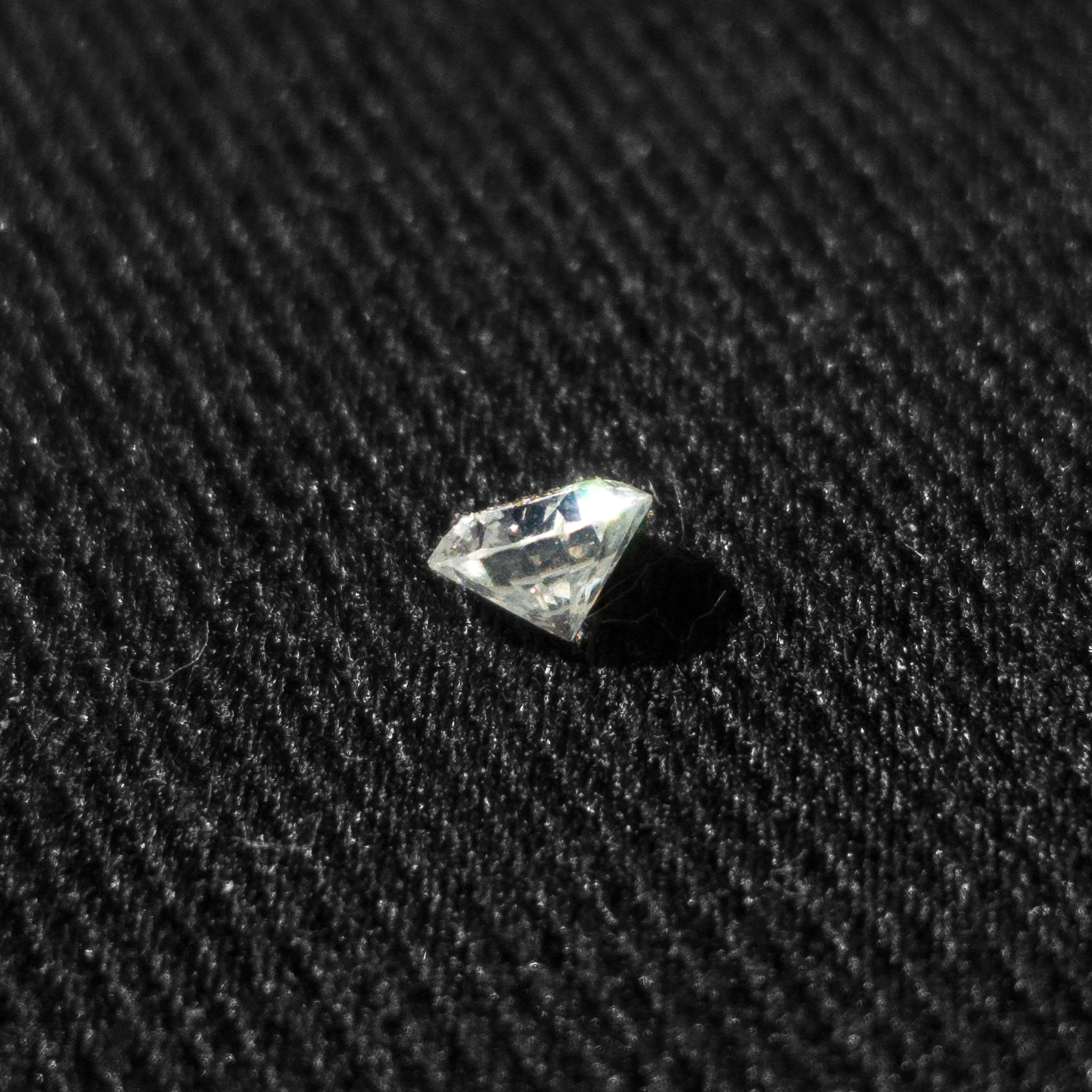 Diamante Natural Talla Redonda — 0,27 Ct
